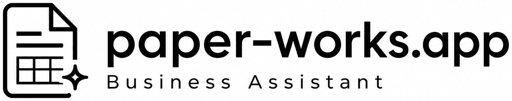 Paper Works Business Assistant