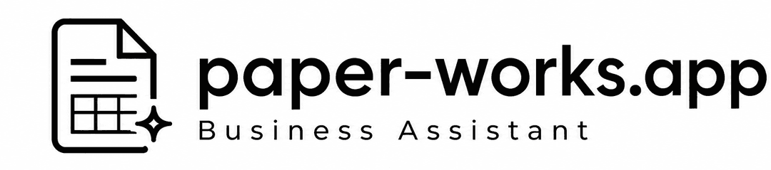 Paper Works Business Assistant